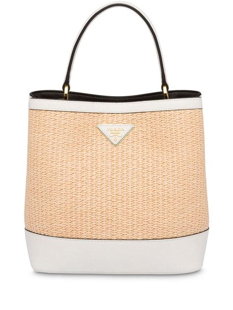 prada strohshopper